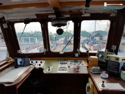 Staal Werkboot Coaster Woonschip - Werkschip Foto 7