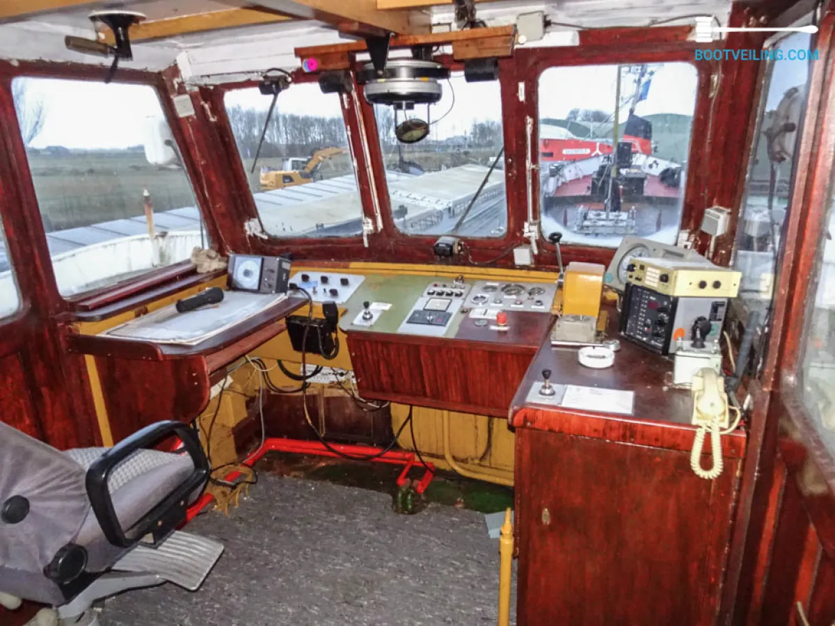 Staal Werkboot Coaster Woonschip - Werkschip