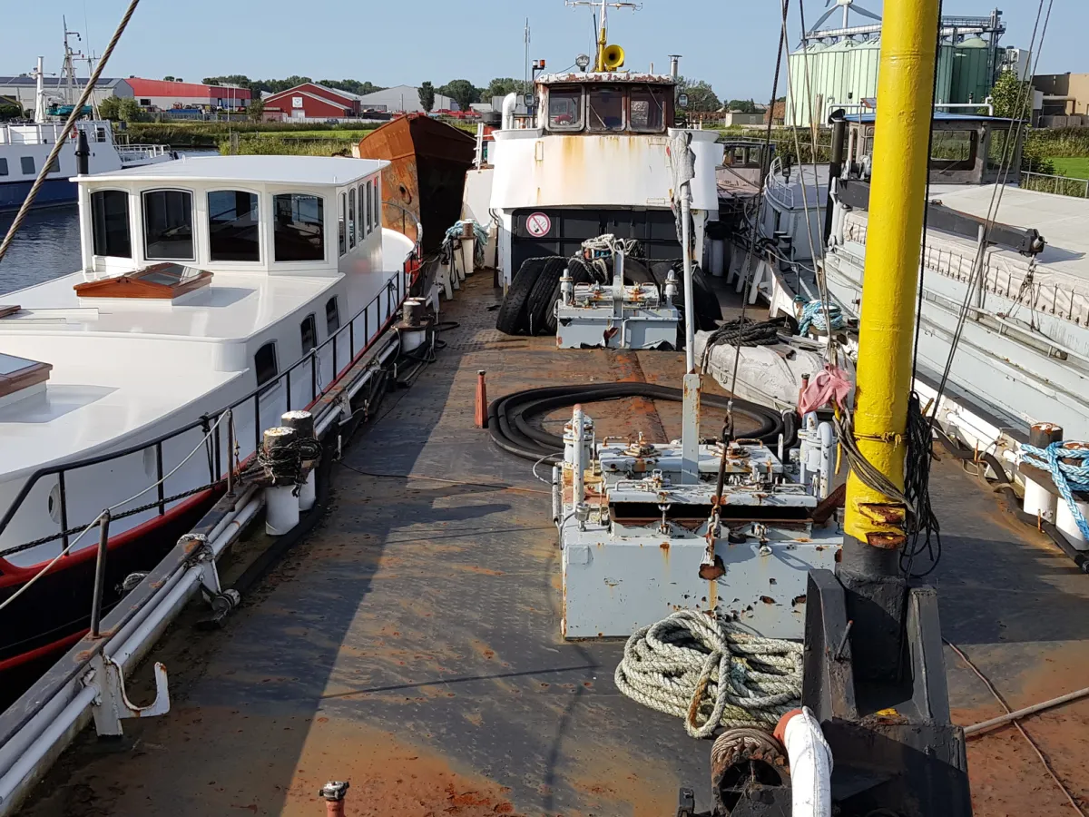 Staal Werkboot Coaster Woonschip - Werkschip