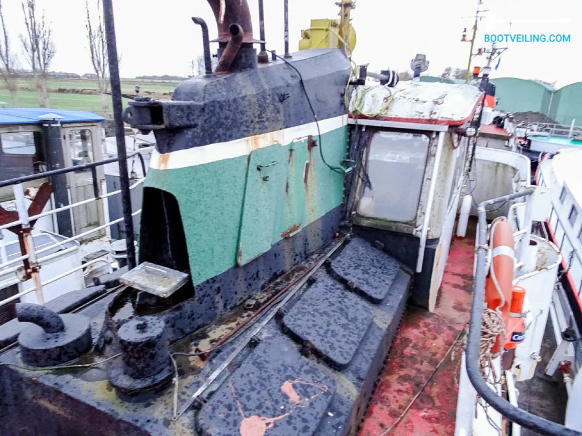 Staal Werkboot Coaster Woonschip - Werkschip