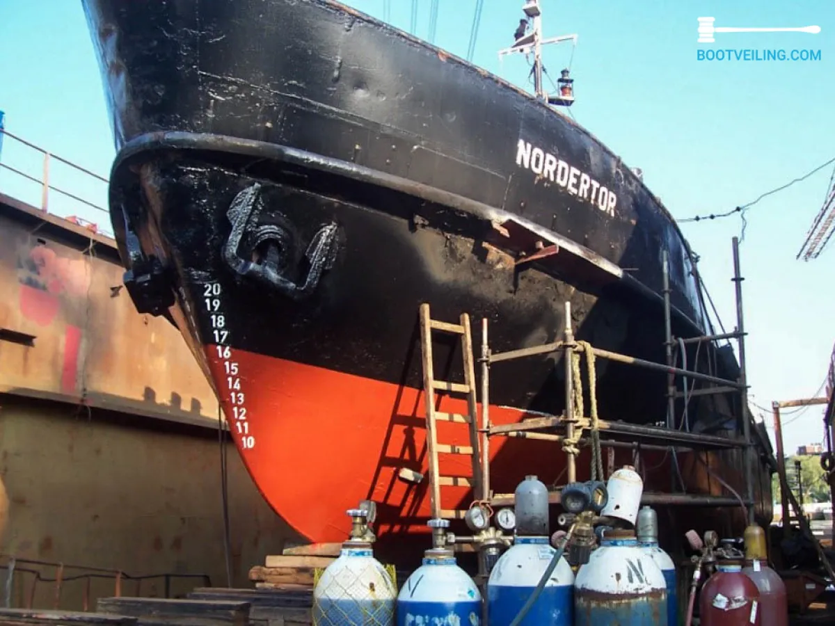 Staal Werkboot Coaster Woonschip - Werkschip