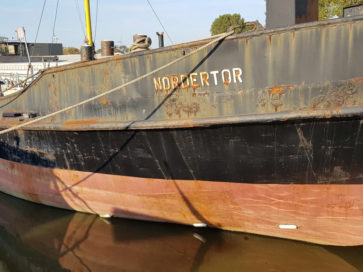 Staal Werkboot Coaster Woonschip - Werkschip