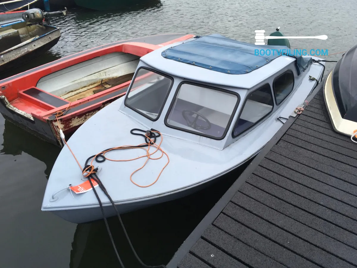 Steel Budgetboat Grachtenboot Motorboot Speedboot