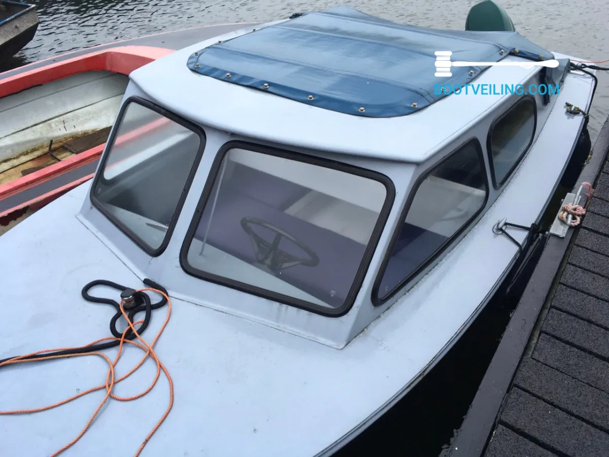 Steel Budgetboat Grachtenboot Motorboot Speedboot