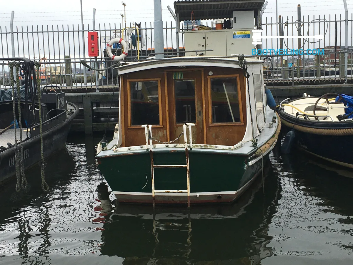 Steel Budgetboat Grachtenboot Motorvlet