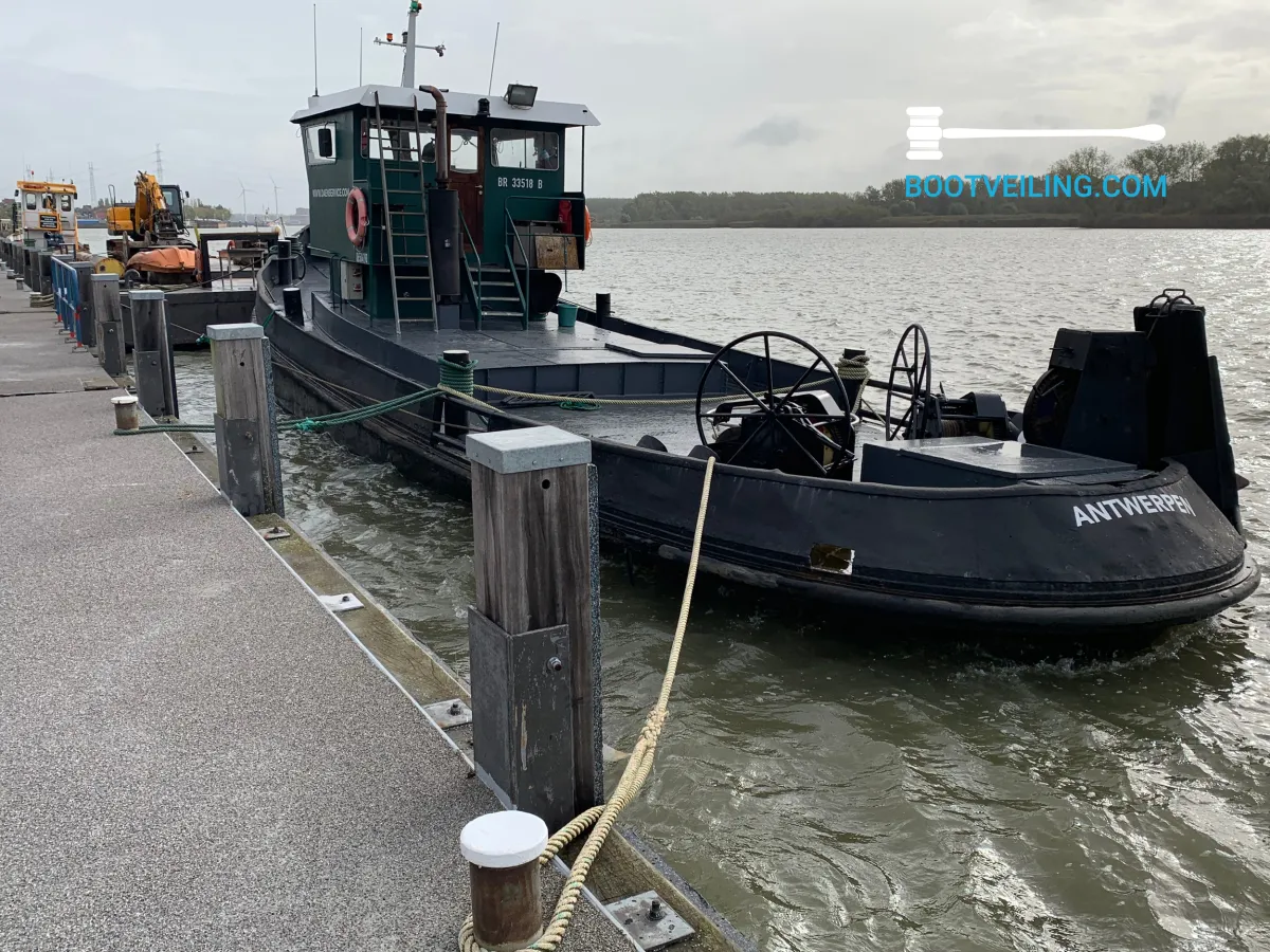 Steel Workboat Push boat Werkboot