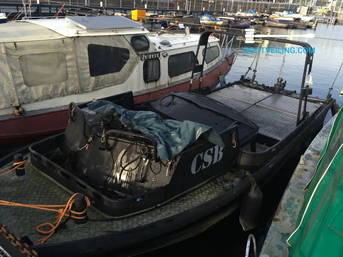 Aluminium Workboat Combat Support Boat Werkboot