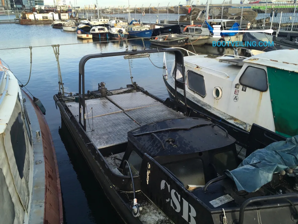 Aluminium Workboat Combat Support Boat Werkboot