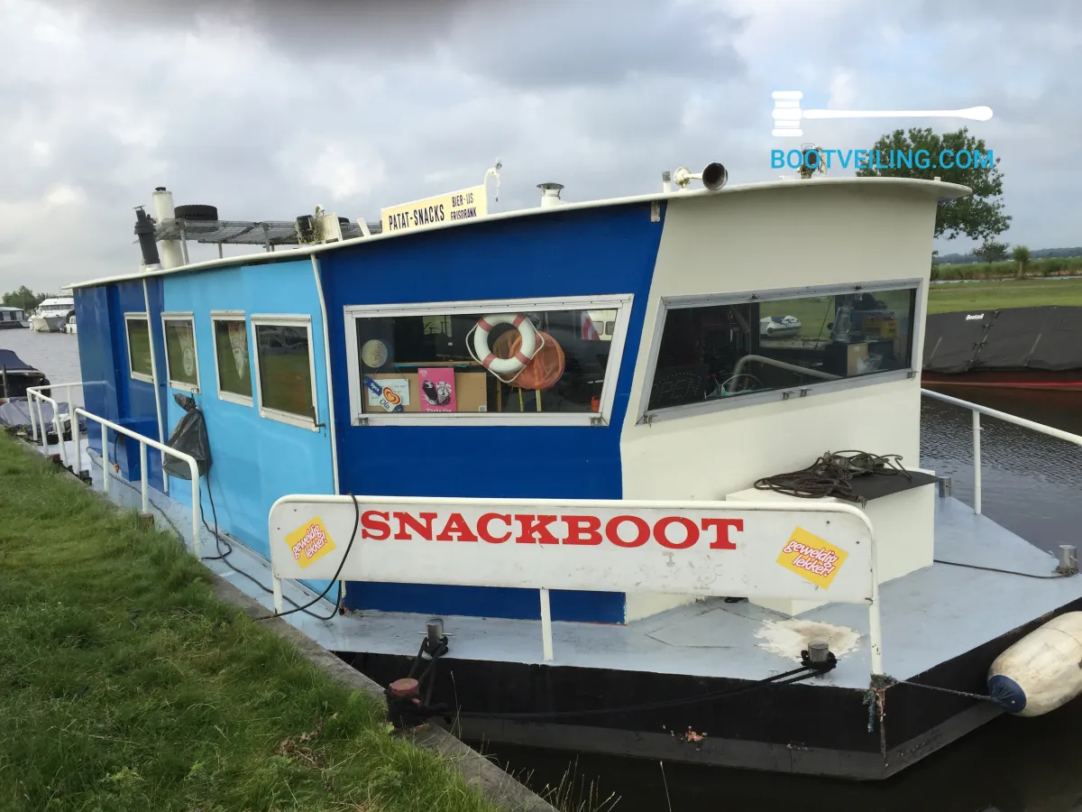 Steel Workboat Snack boat 41