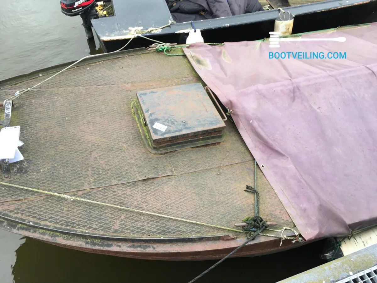 Steel Budgetboat Grachtenboot Praam