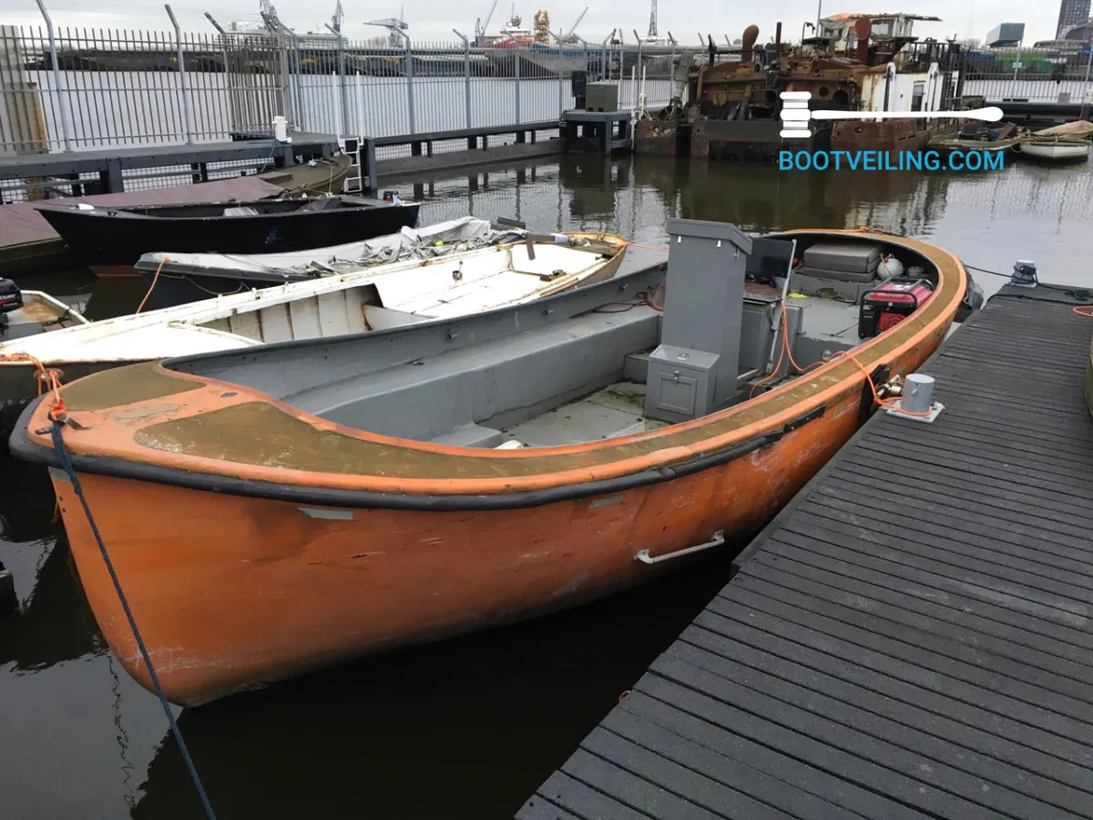 Polyester Budgetboat Grachtenboot reddingssloep