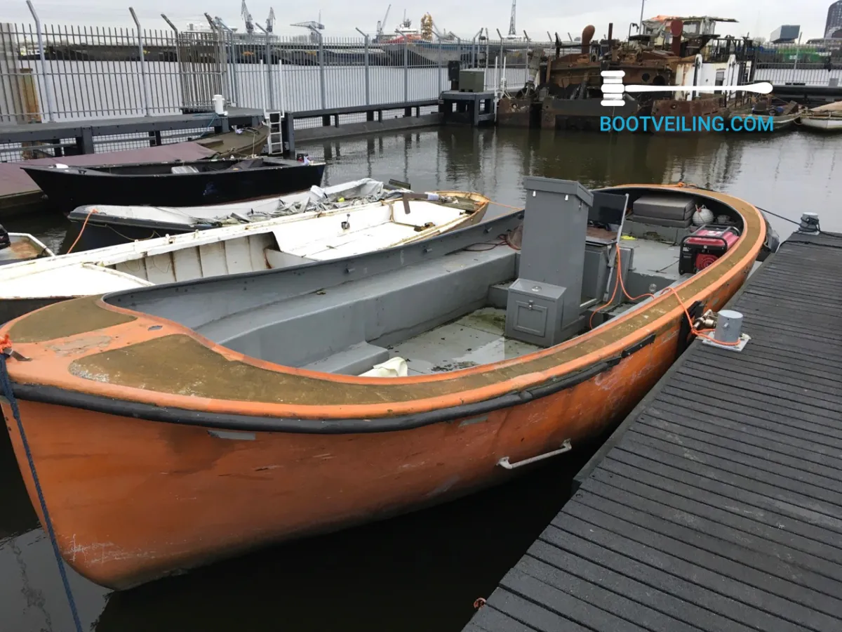 Polyester Budgetboat Grachtenboot reddingssloep