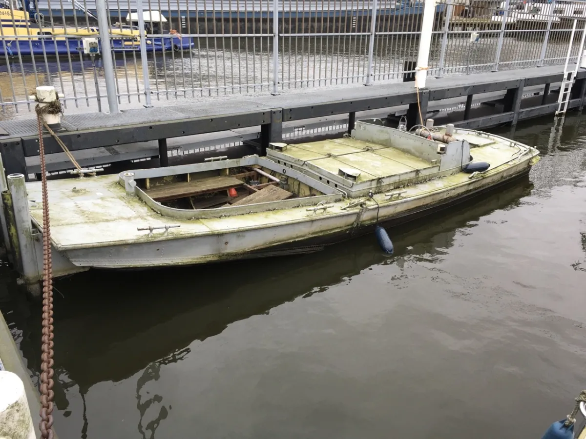 Aluminium Workboat Grachtenboot Legerboot Bridge Erection