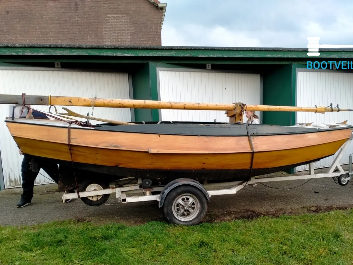 Wood Open zeilboot artikel 1025 Schouw