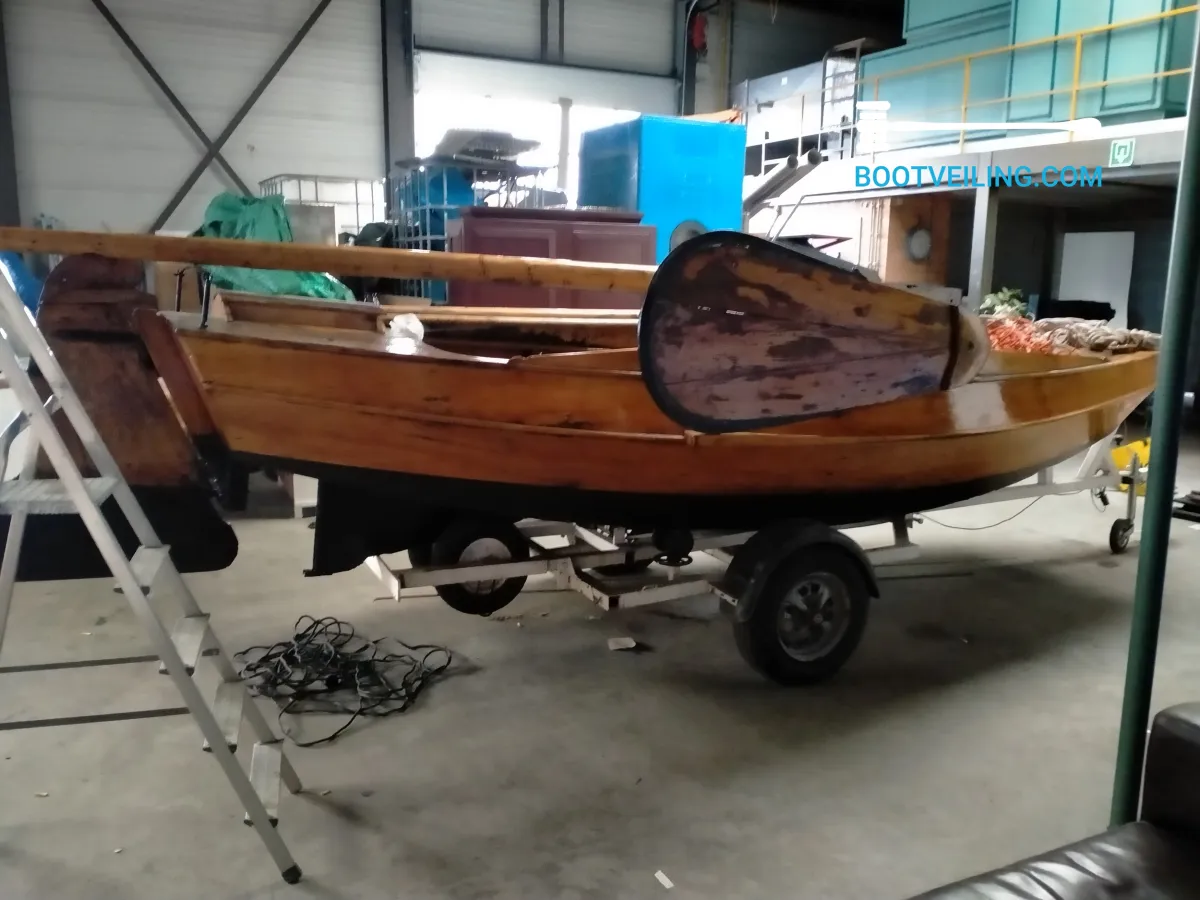 Wood Open zeilboot artikel 1025 Schouw