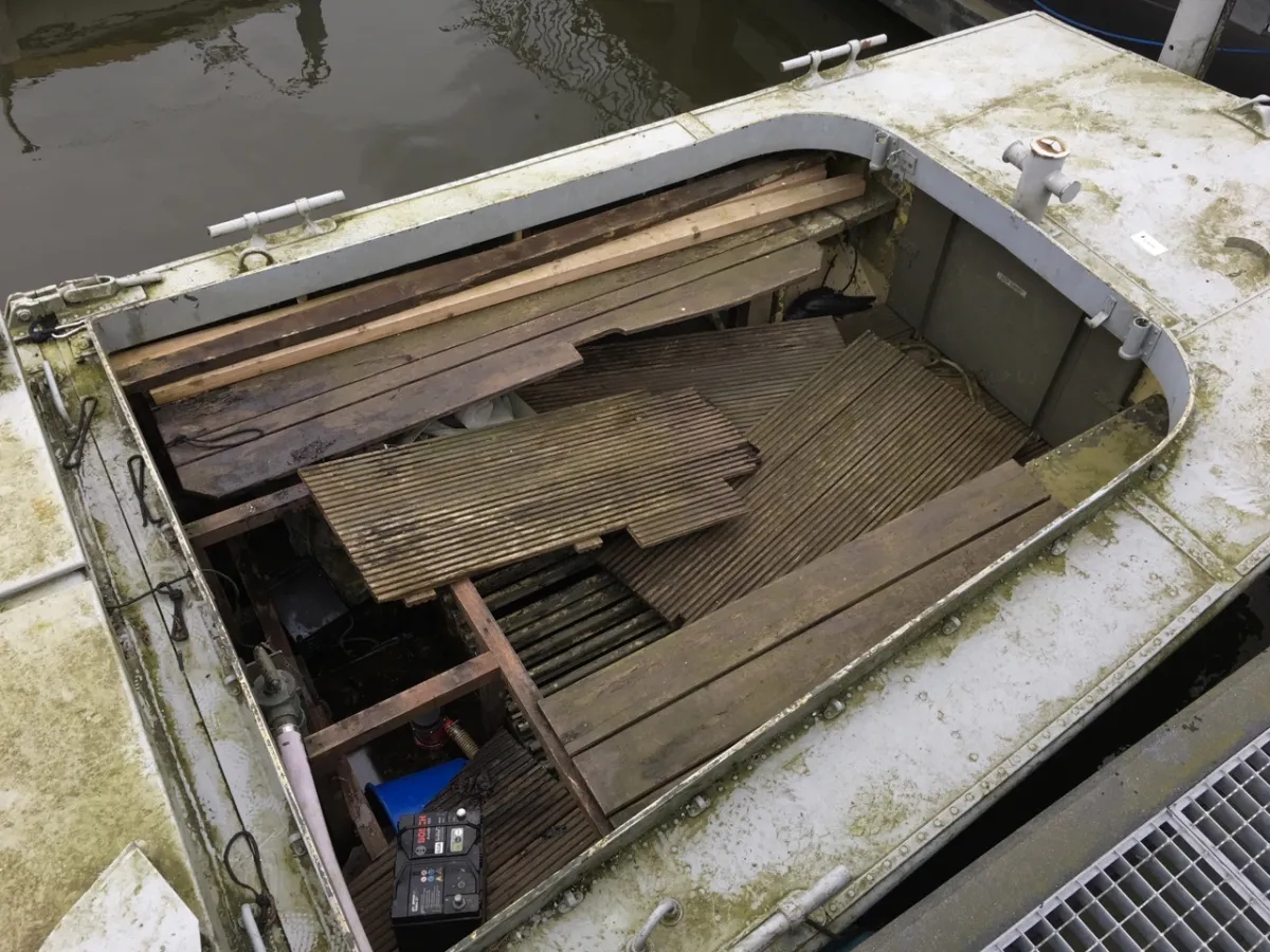 Aluminium Workboat Grachtenboot Legerboot Bridge Erection