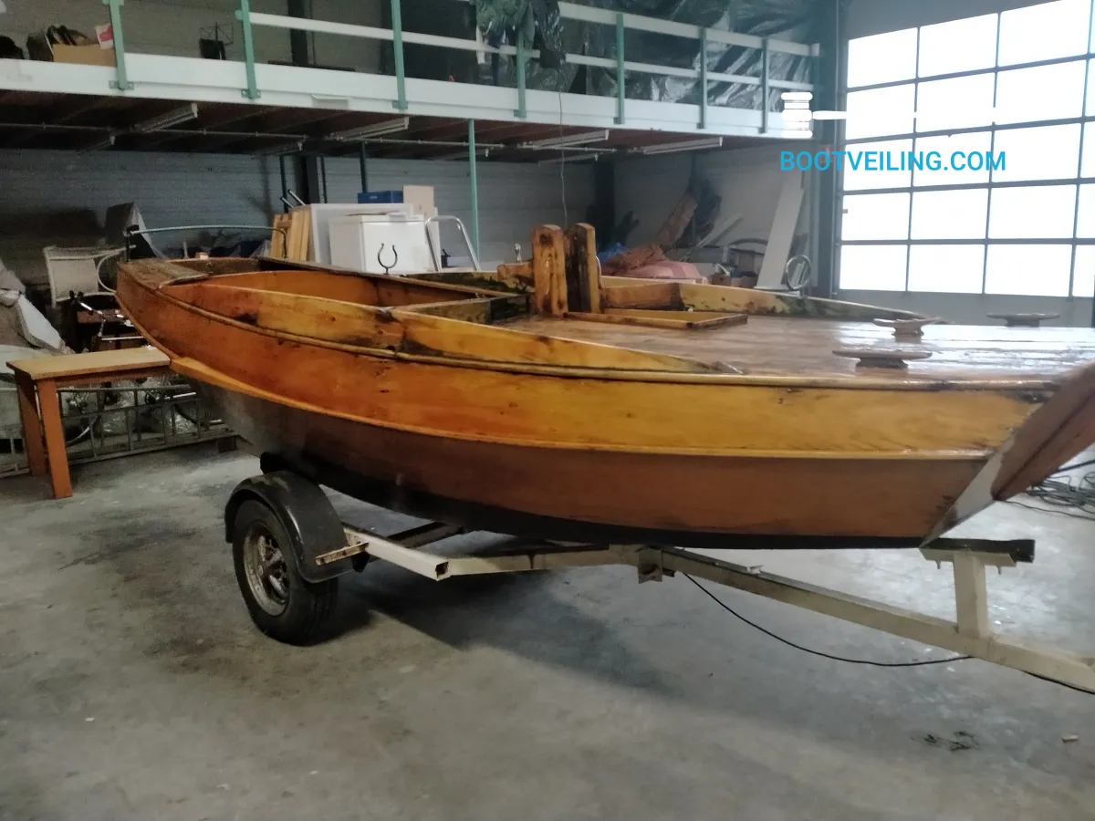 Wood Open zeilboot artikel 1025 Schouw