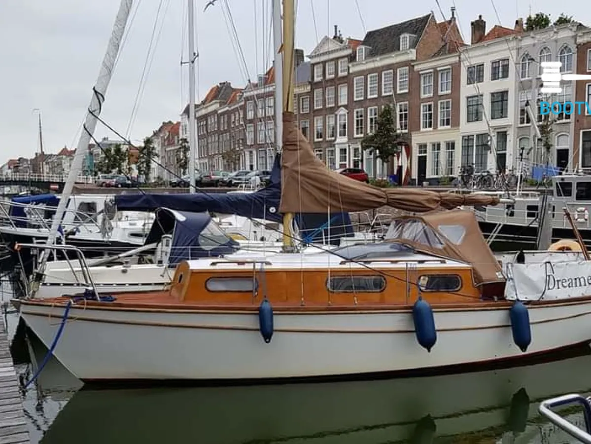 Wood Sailboat Van de Stadt Delta 777