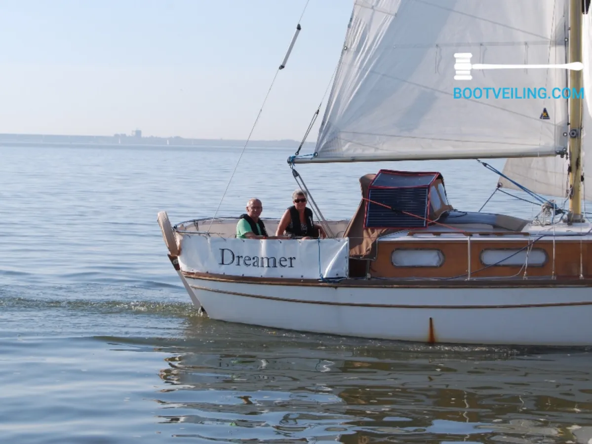 Wood Sailboat Van de Stadt Delta 777