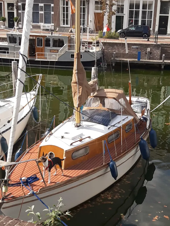 Wood Sailboat Van de Stadt Delta 777