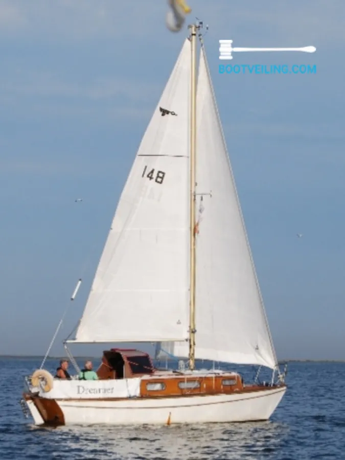 Wood Sailboat Van de Stadt Delta 777