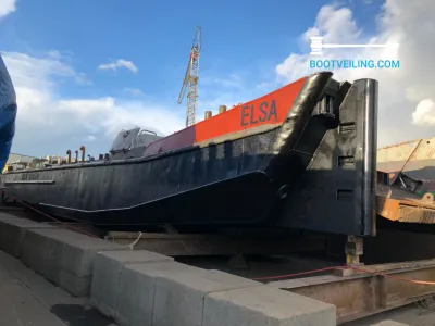 Steel Workboat Pontoon Werkboot Photo 2