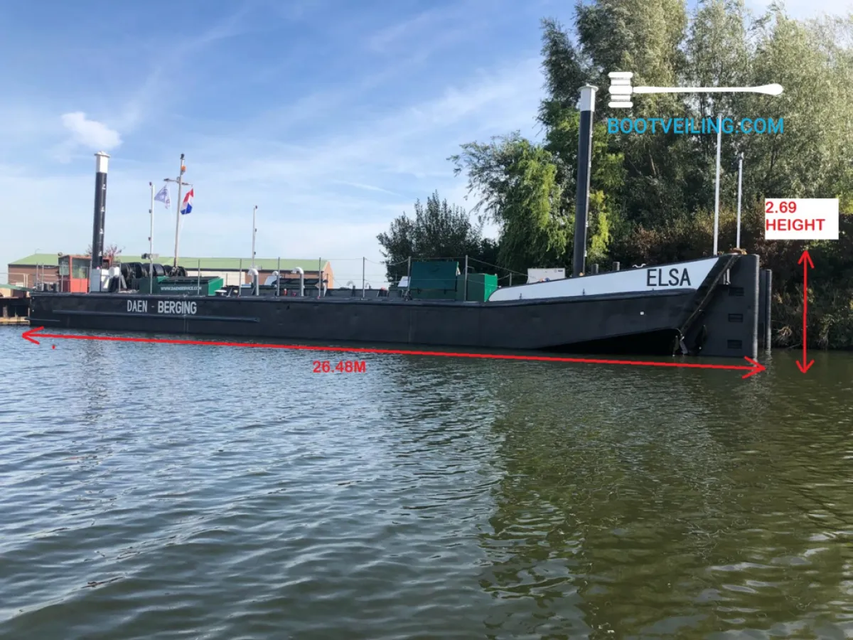 Steel Workboat Pontoon Werkboot