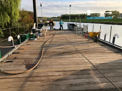 Steel Workboat Pontoon Werkboot Photo 25