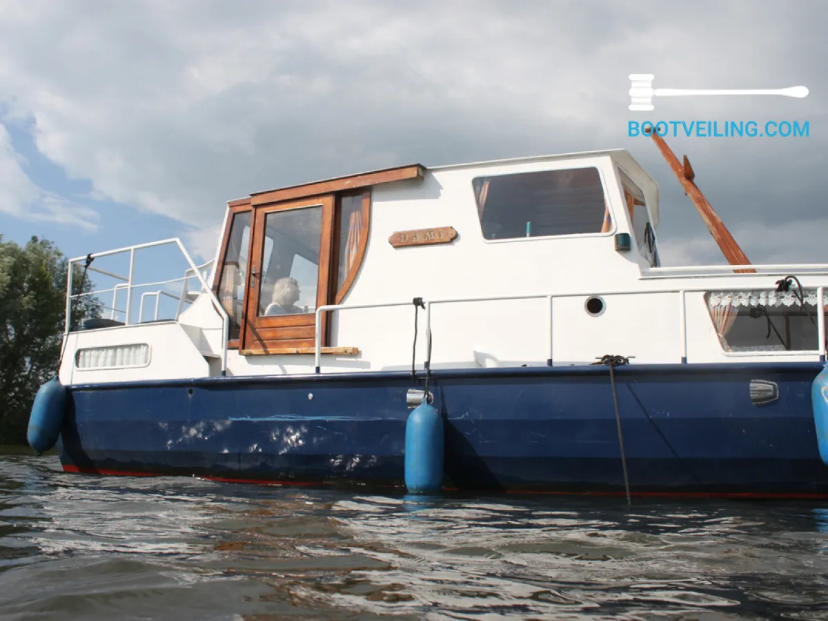 Steel Motorboat Motor cruiser 34