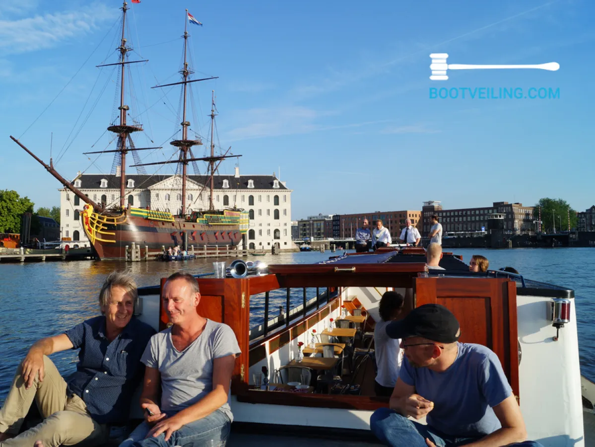 Steel Workboat Tour boat Klassieke Tjalk