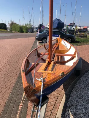 Wood Sailboat Swampscott Dory  Photo 6