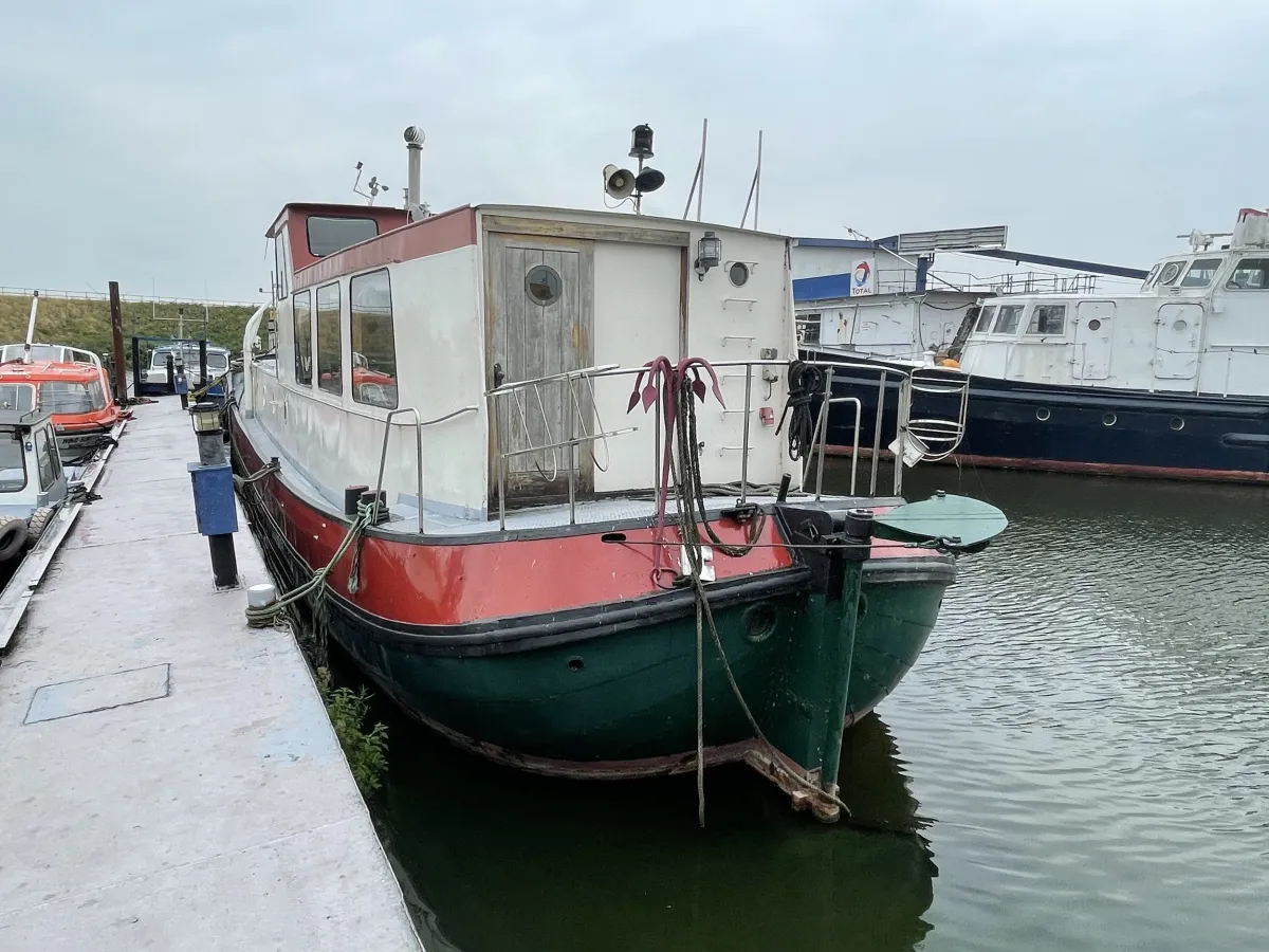 Steel Houseboat Tjalk Woonschip