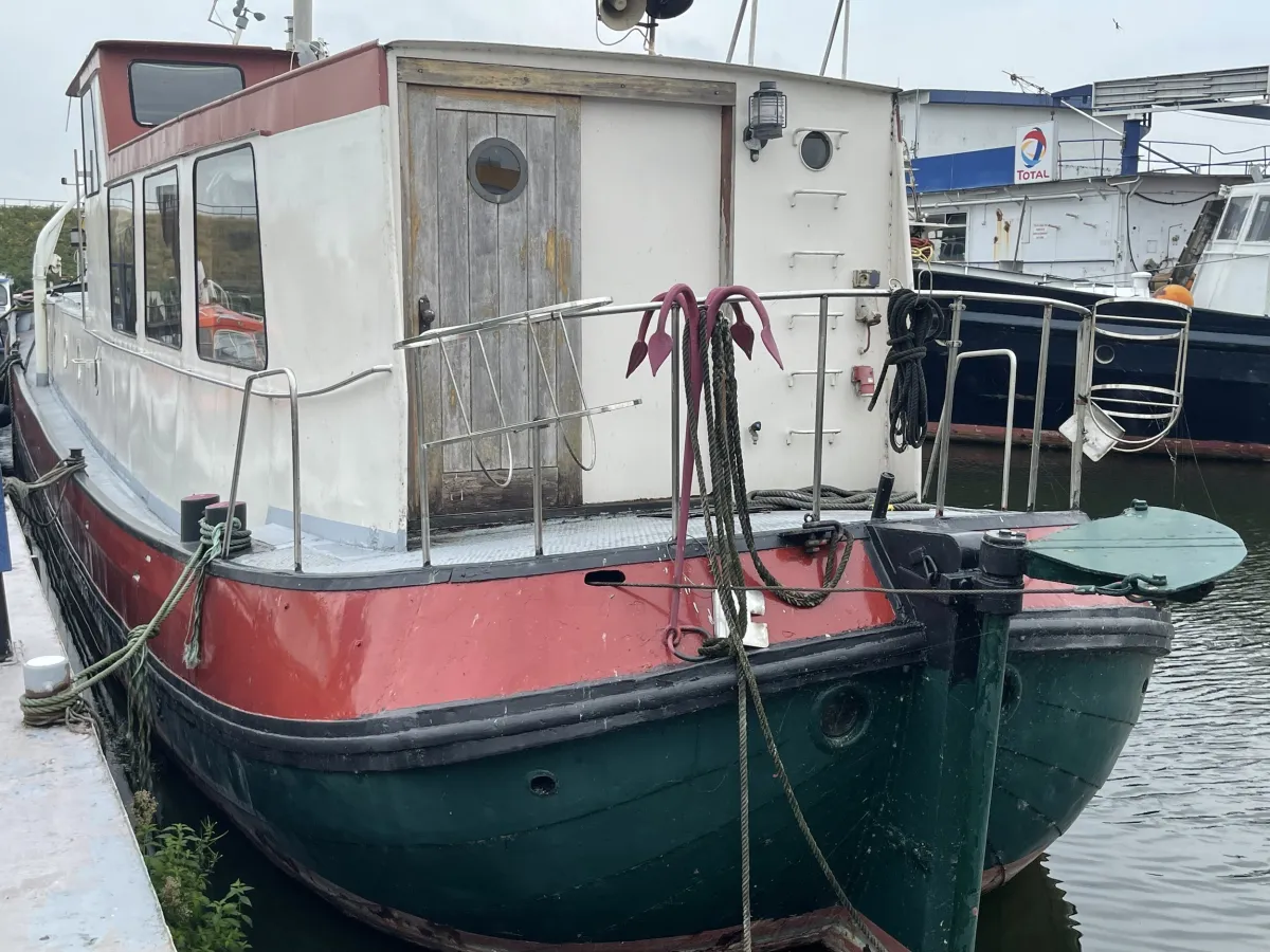 Steel Houseboat Tjalk Woonschip