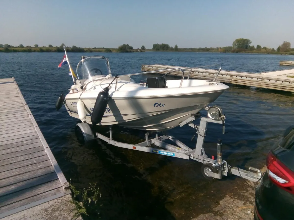 Polyester Console boat Quicksilver 425 Commander