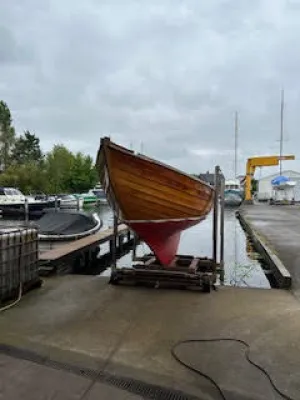 Wood Sailboat Nordic Folkboat Photo 12