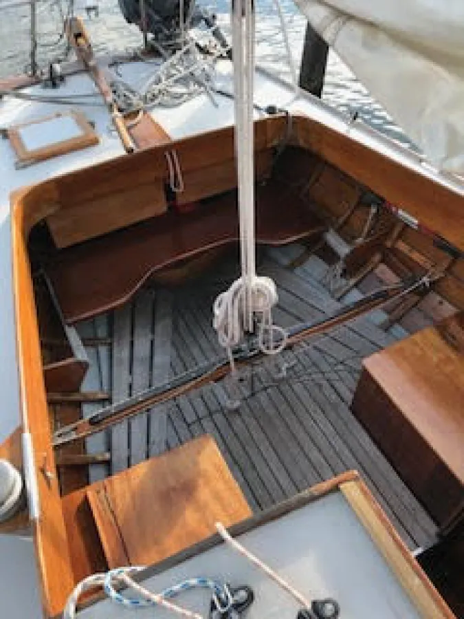 Wood Sailboat Nordic Folkboat