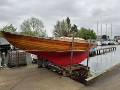 Wood Sailboat Nordic Folkboat Photo 19