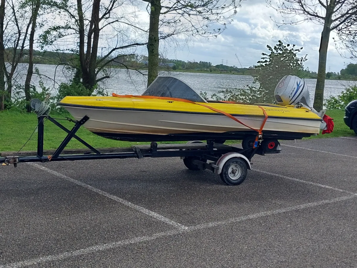 Polyester Motorboat Placom 420