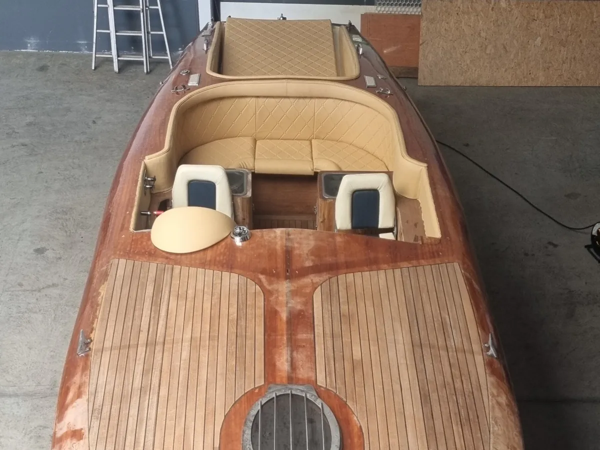 Wood Motorboat Skibsplast 945 S