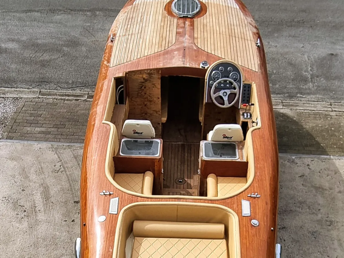 Wood Motorboat Skibsplast 945 S