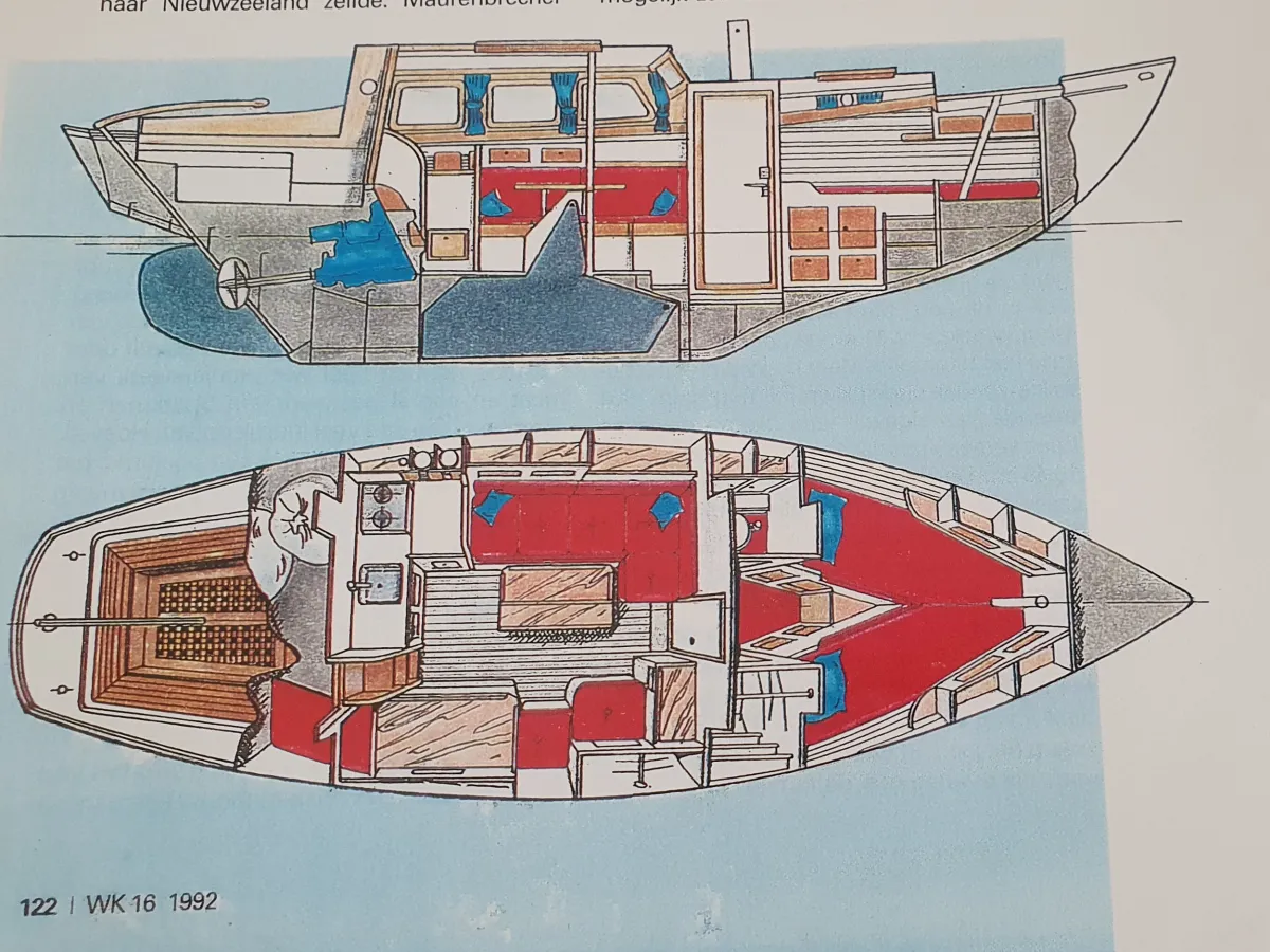 Staal Zeilboot Baron van Höevell 850