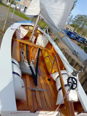 Hout Zeilboot Vaurien  Foto 3