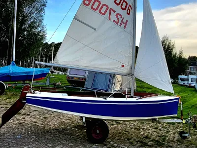 Wood Sailboat Vaurien 408 Photo 0