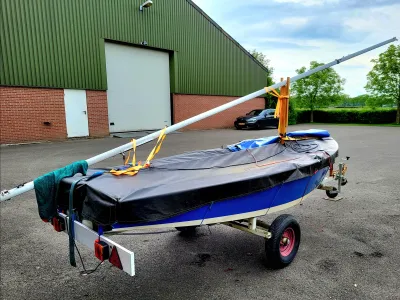 Wood Sailboat Vaurien 408 Photo 3