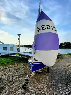 Wood Sailboat Vaurien 408 Photo 14