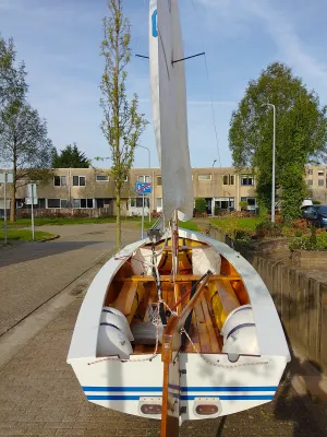 Hout Zeilboot Vaurien  Foto 37