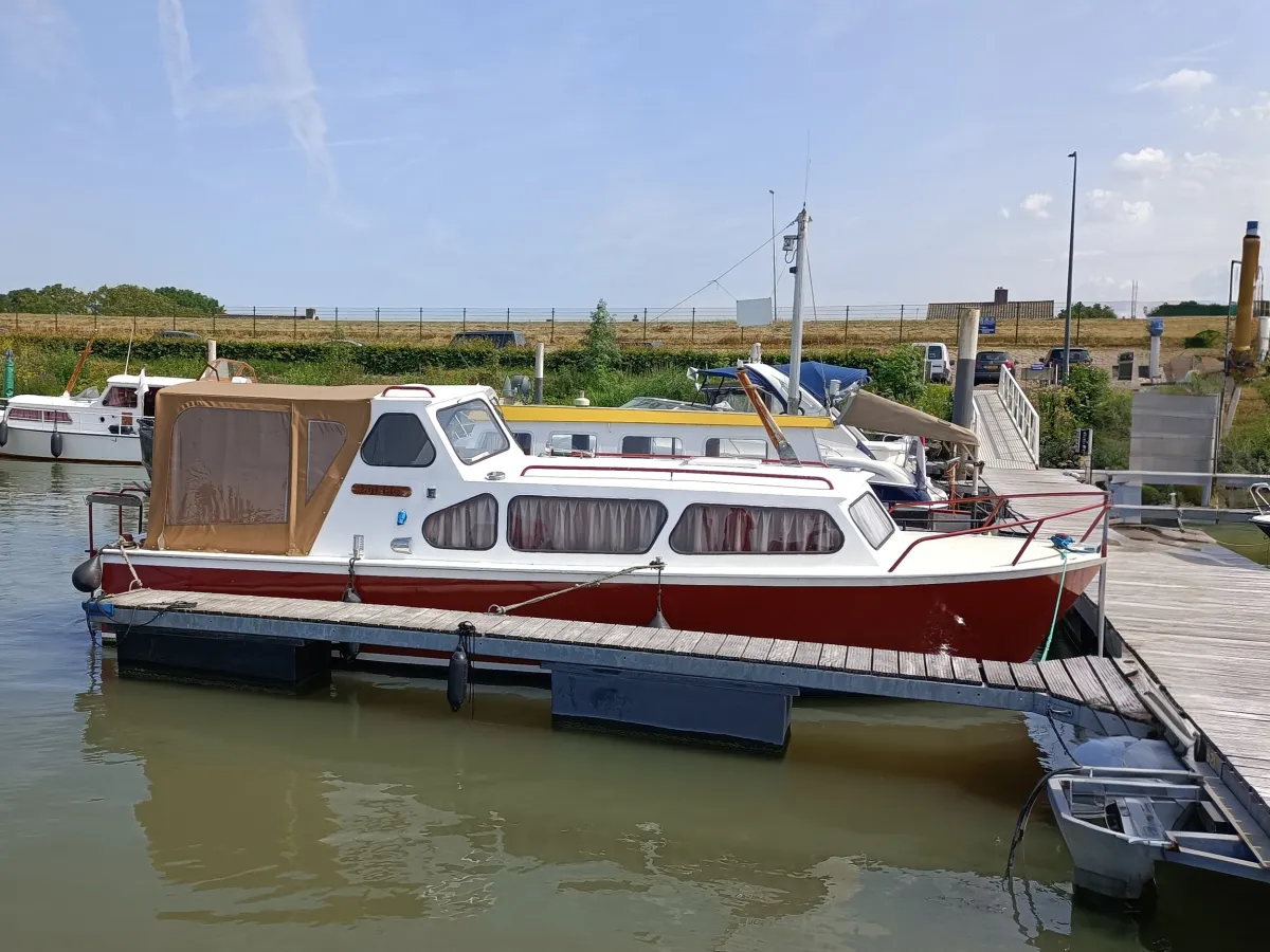 Steel Motorboat De Jong Kruiser 850