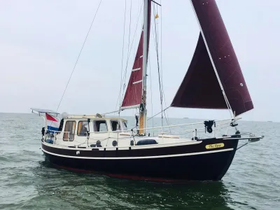 Stahl Segelboot Danish Rose Motorsailer Foto 0