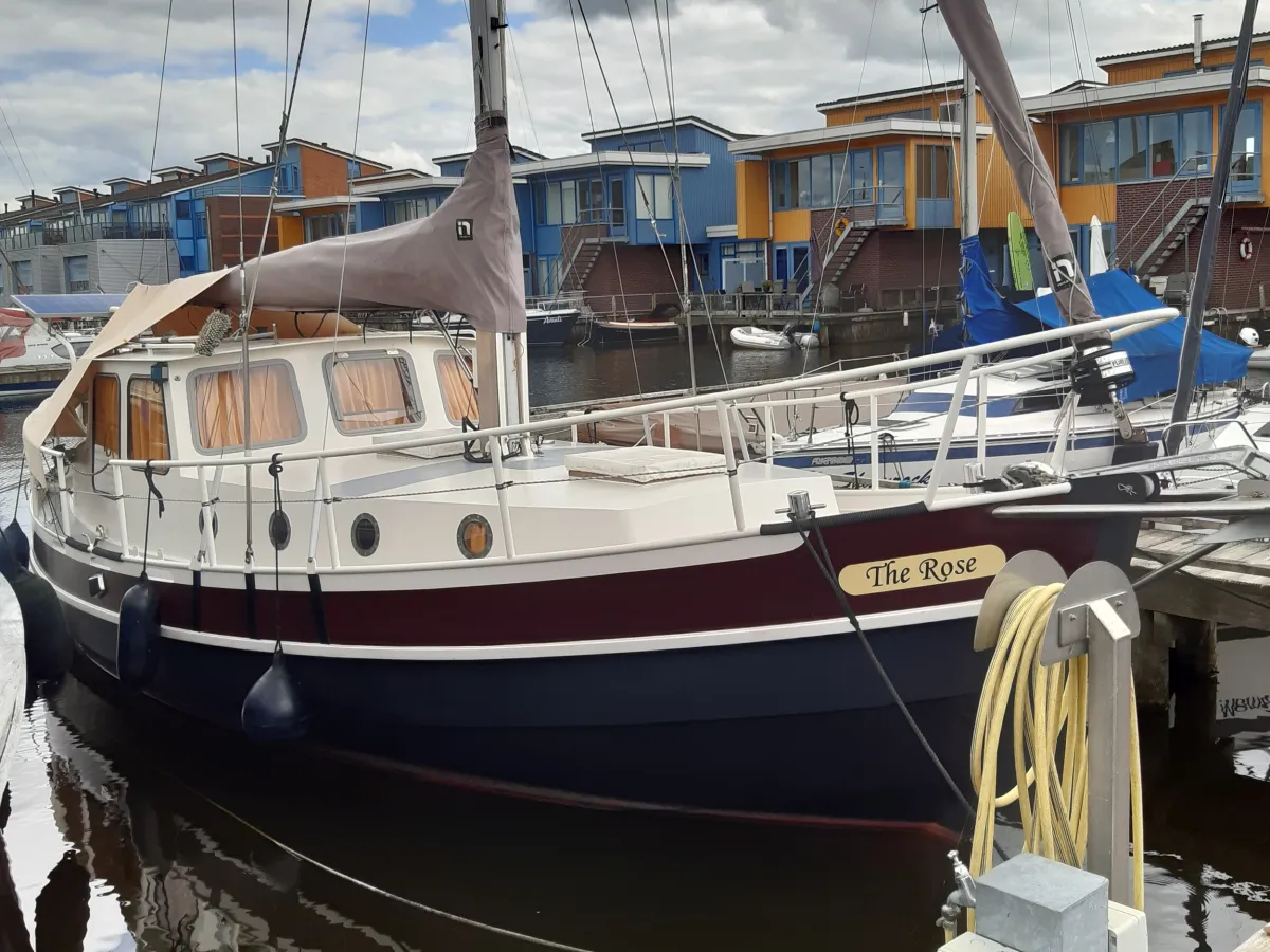 Staal Zeilboot Danish Rose Motorsailer