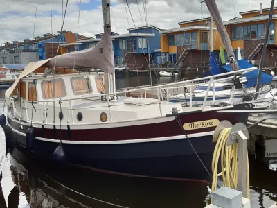 Stahl Segelboot Danish Rose Motorsailer Foto 1